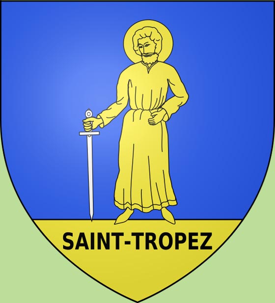 Saint Tropez représenté avec l