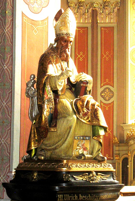 Saint Ulrich, vque d
