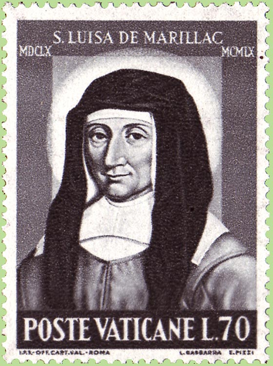 Sainte Louise de Marillac.