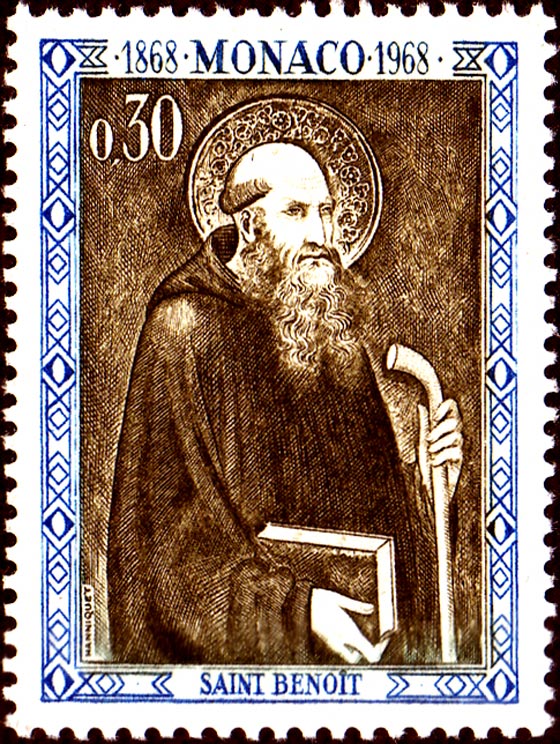 Saint Benoît, patriarche des moines d