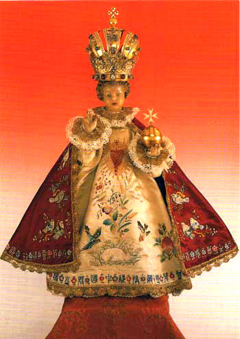 La statue du Carmel de Prague