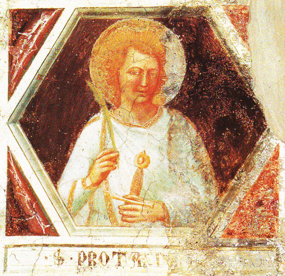 Saint Protais, frère de saint Gervais, martyrs.