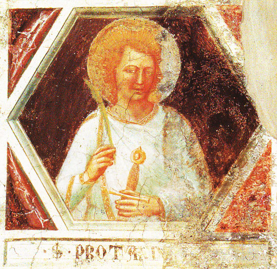 Saint Protais, frre de saint Gervais, martyrs.