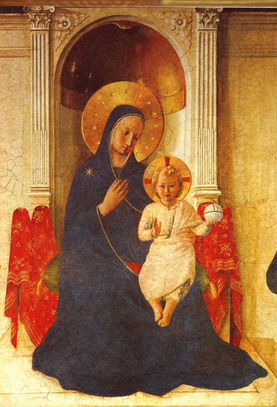 Dominicain et Bienheureux, Fra Angelico reprsente magnifiquement la relation d