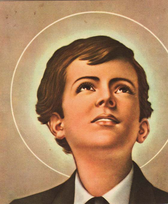 Saint Dominique Savio, un des patrons des adolescents, mort  l