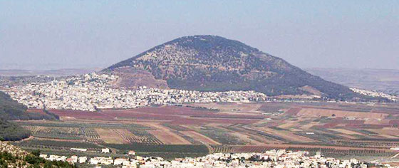 Le Mont Thabor en Galile.