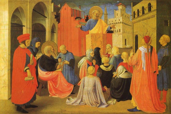 Saint Pierre fidle enseigne l