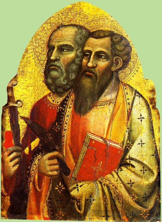 Les saints Apôtres Simon et Jude (ou Thaddée).