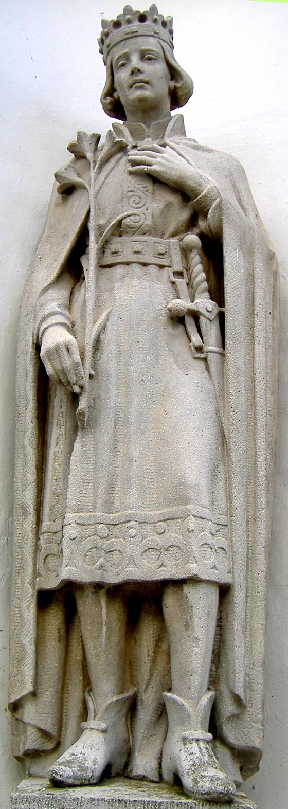 Saint meric (ou saint Imre), fils de saint tienne roi de Hongrie.